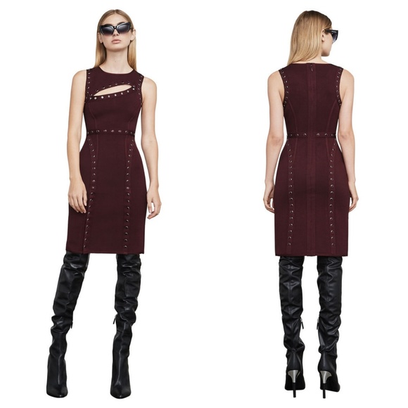 Herve Leger "Jaclyn" Snap Bandage Dress - NWT - Picture 3 of 8